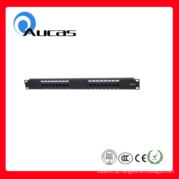 AUCAS de alta qualidade / transporte rápido 16 port cat6 patch panel